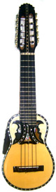 Professional Acoustic - Electric Charango - Butterfly Soundhole